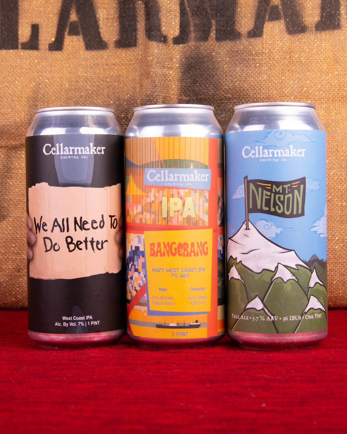 Variety Mix of Cellarmaker Beers