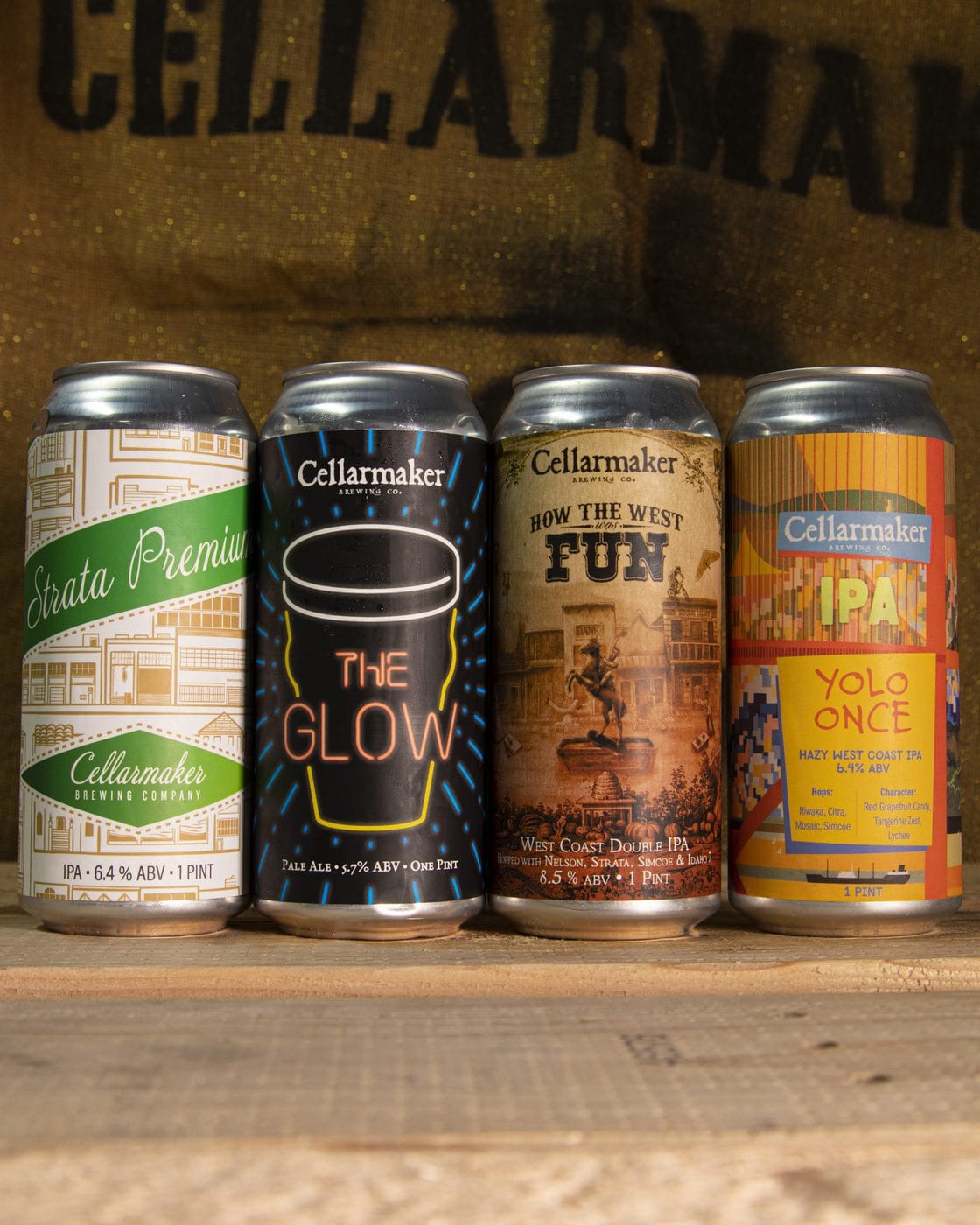 Variety Mix of Cellarmaker Beers