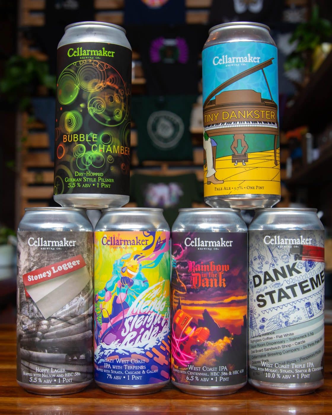 Variety Mix of Cellarmaker Beers