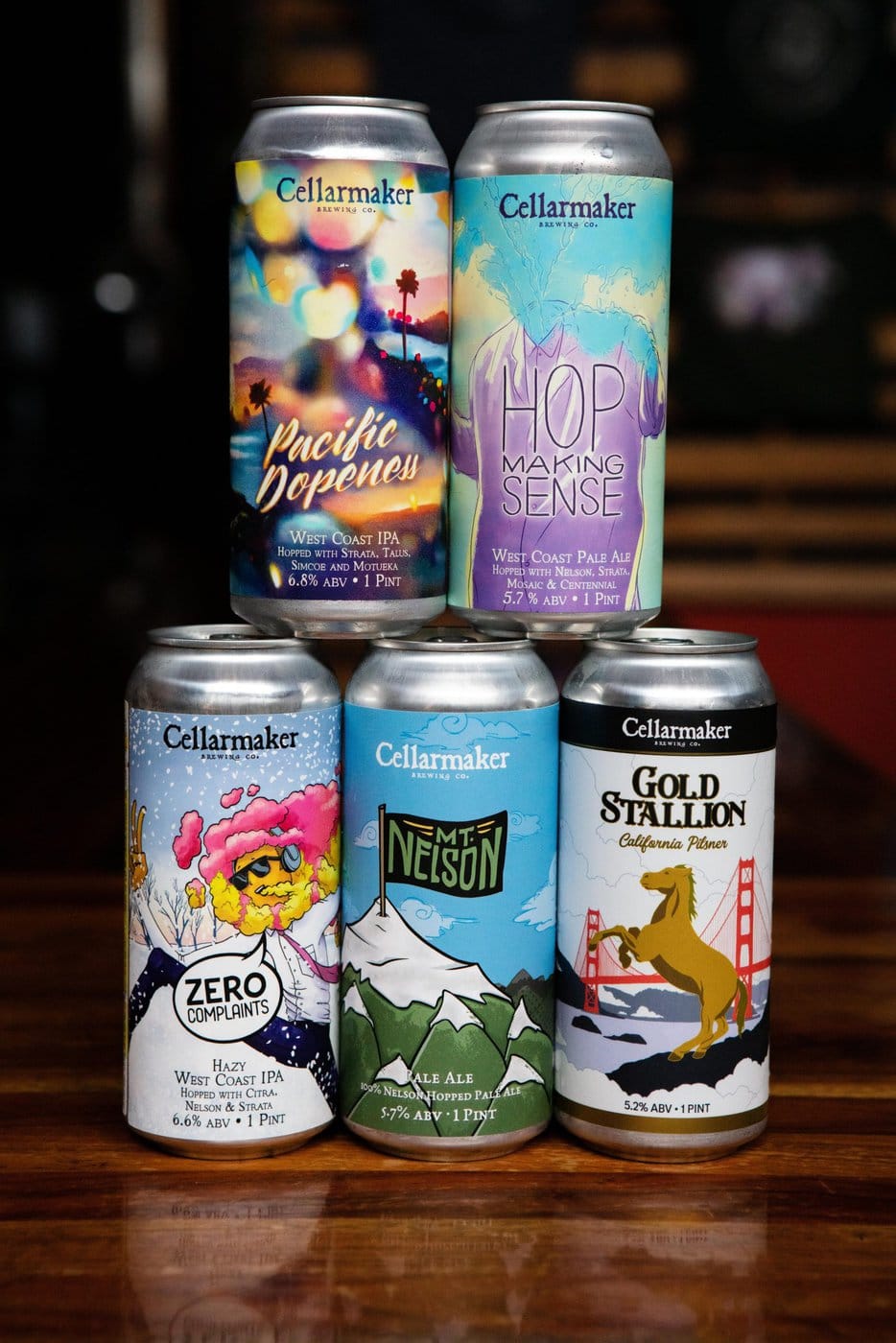 Variety Mix of Cellarmaker Beers