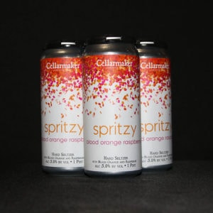 Spritzy: Blood Orange Raspberry Hard Seltzer 4pk