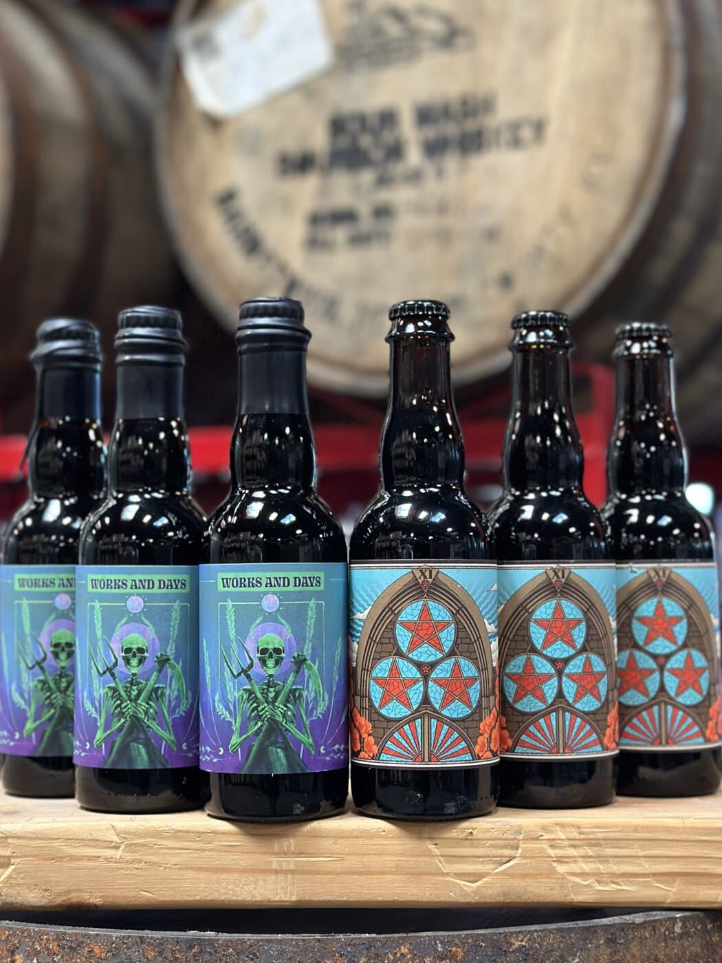 BARREL AGED MIX ~ 6 bottles – 3 of each –