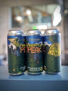 “Pineapple Peak” Hazy West Coast Pale Ale 4pk