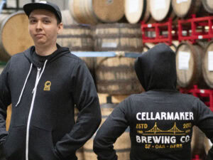 CM Logo Zip-up Hoodie