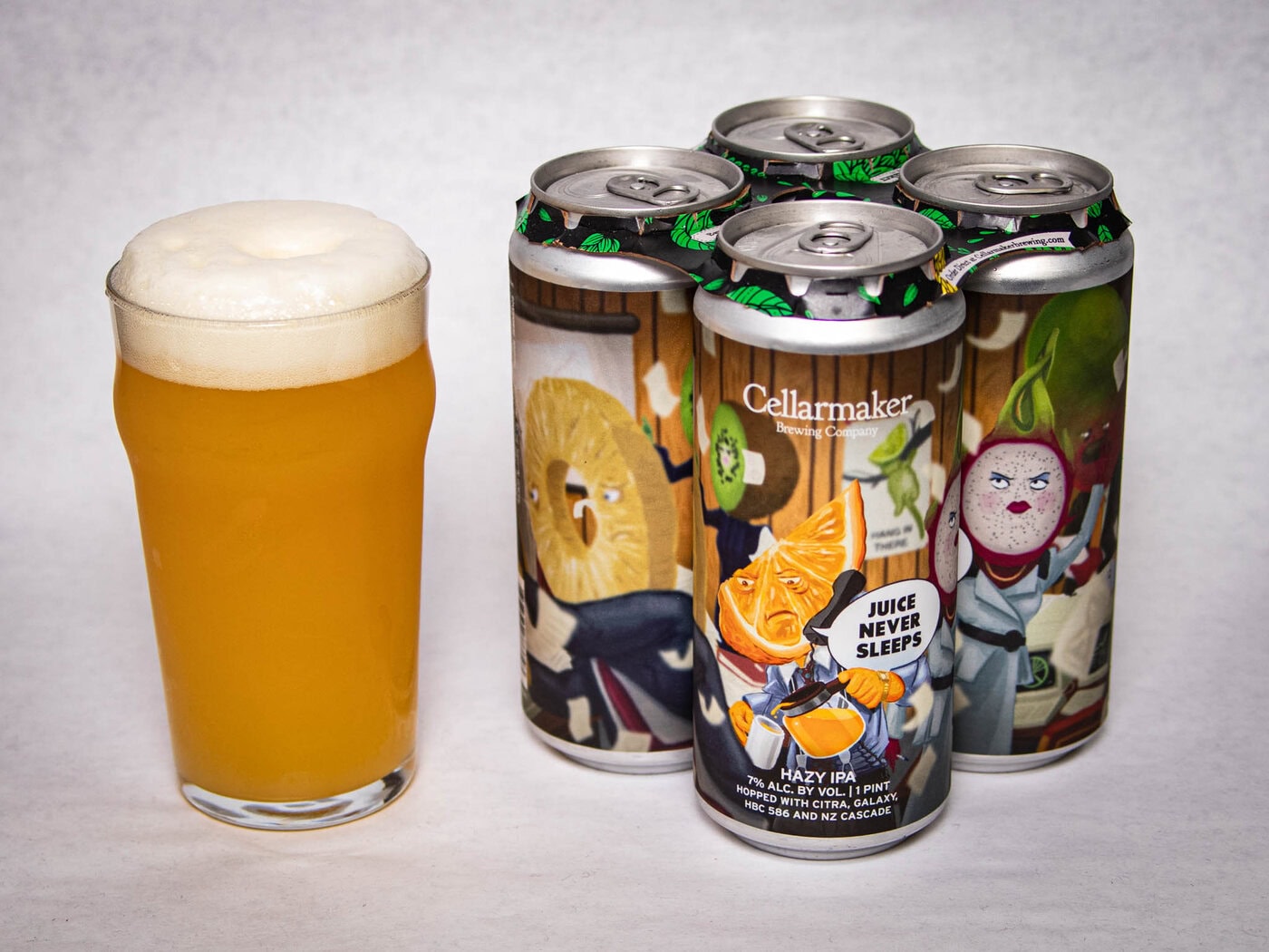 Juice Never Sleeps 4Pk Wbeer