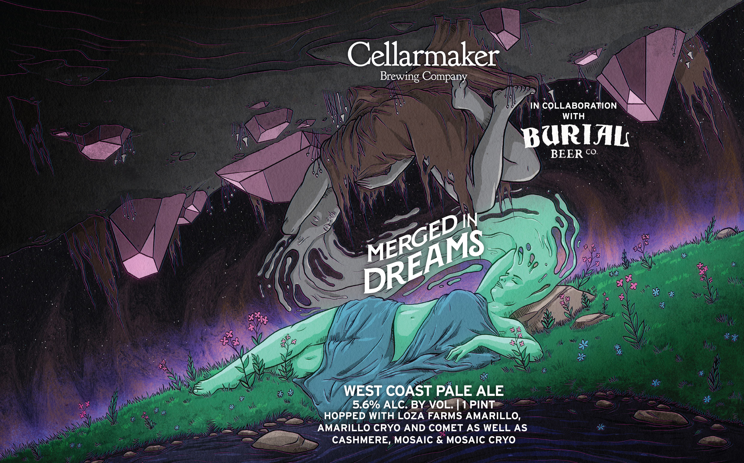 Merged in Dreams – WC Pale Ale – Burial Collab