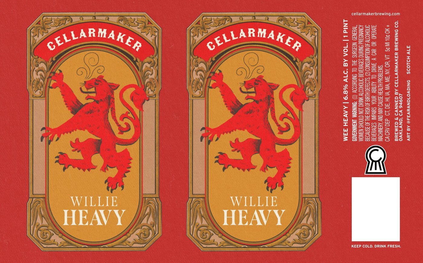 Willie Heavy – Wee Heavy Scotch Ale